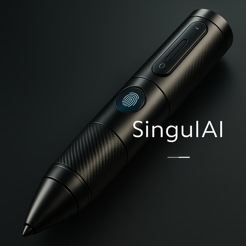 Diagrama da SingulAI Pen